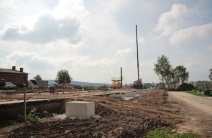 Výstavba skladu slámy - 01